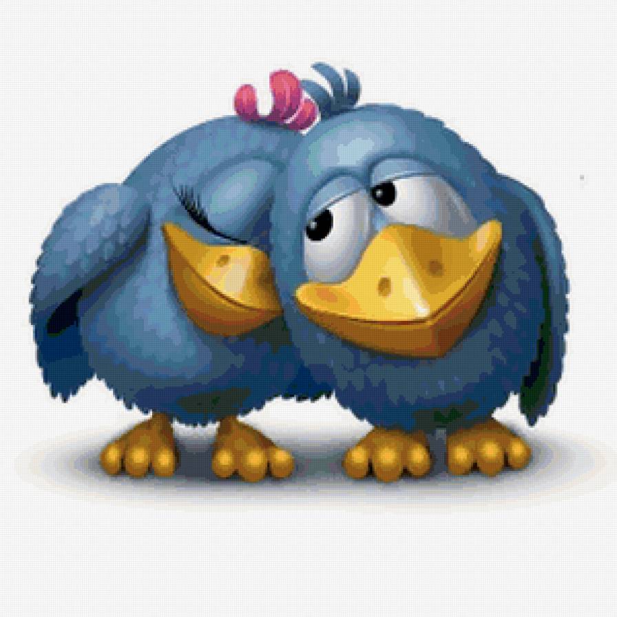 №98266 - подушка, детское, мульты.птицы, картина - предпросмотр