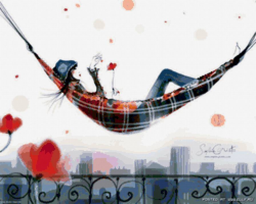 №98307 - отдых, девшка, люди - предпросмотр