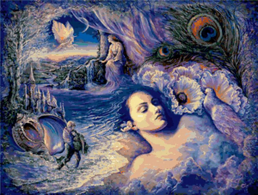 Сон - картина, сон, хаед - предпросмотр