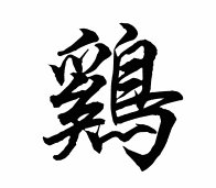 Петух - восточный календарь, петух - оригинал