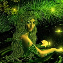 Схема вышивки «кикимира»