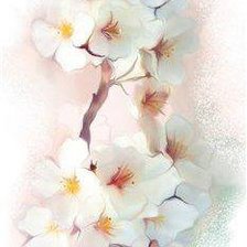 Схема вышивки «сакура»