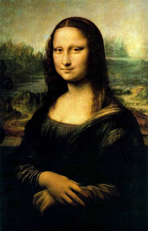 Мона Лиза - искусство, леонардо да винчи, картина - оригинал