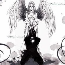 Схема вышивки «ангел и демон»