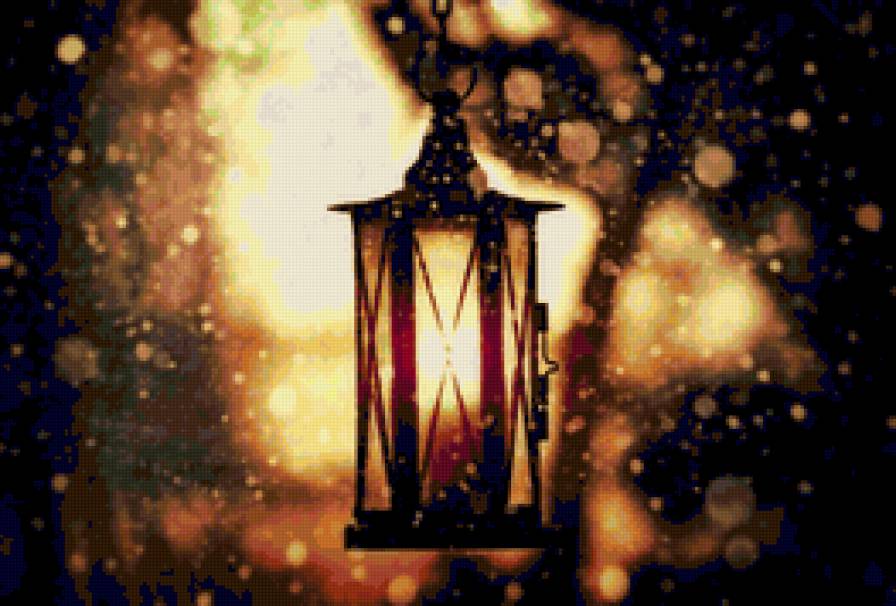 № 3 - свет, фонарь, вечер - предпросмотр