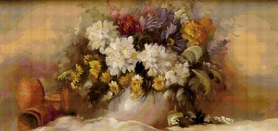 букет - букет, цветы, натюрморт - предпросмотр