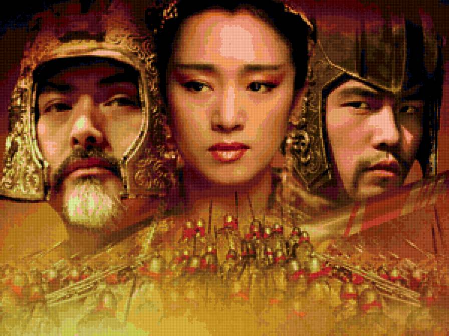 проклятие золотого цветка - девушка, принцесса, женский образ, воин, китай - предпросмотр