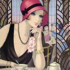 Схема вышивки «Ретро»