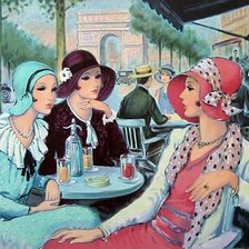 Схема вышивки «Ретро»