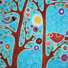 Схема вышивки «детский рисунок»