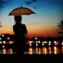 Схема вышивки «Под зонтом»