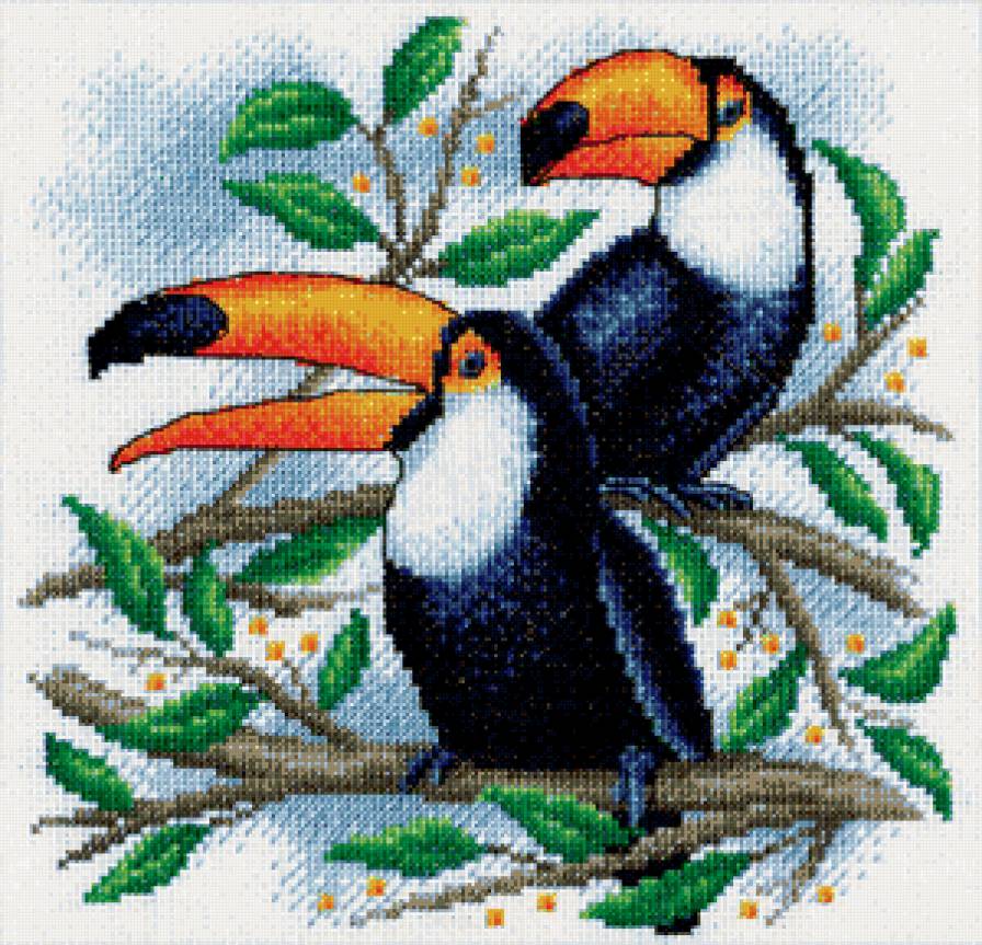 №100751 - рисунок, птицы - предпросмотр