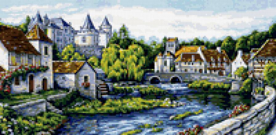 старый город - парк, город, пейзаж, природа - предпросмотр