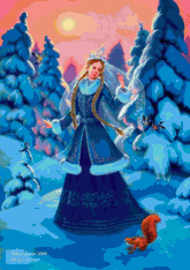 Снегурочка - новый год, снегурочка, сказка - предпросмотр