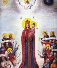 Схема вышивки «Всех Скорбящих Радость»