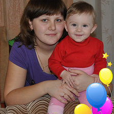 я и дочурка