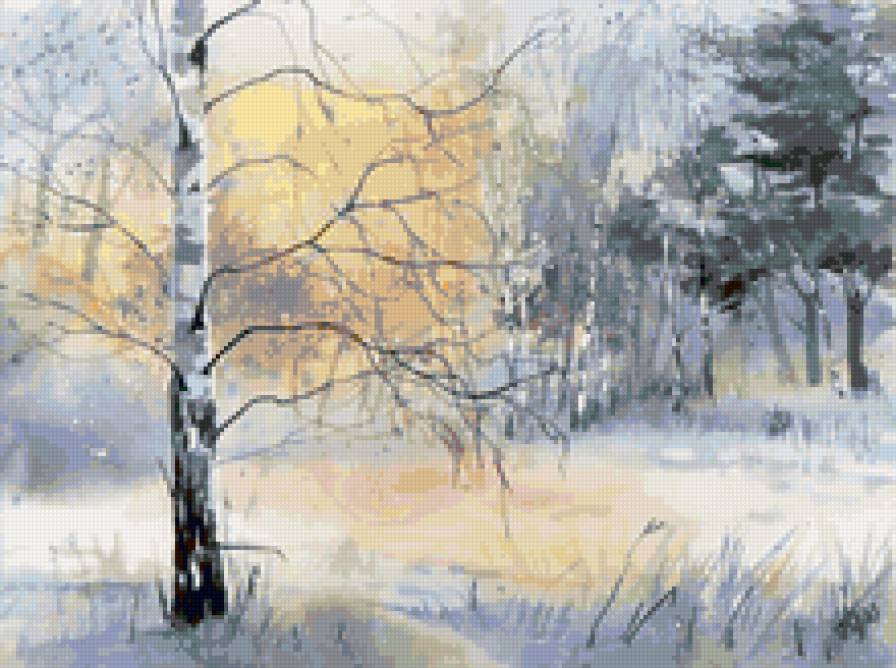 зима - зима, природа - предпросмотр