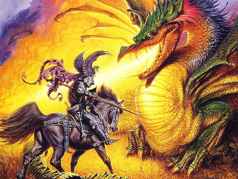 всадник на коне - всадник - оригинал