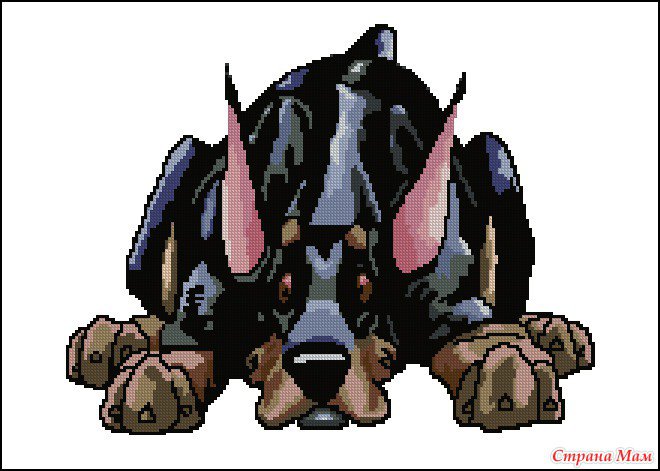 доберманчик - оригинал