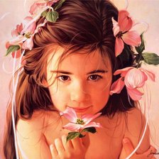 Схема вышивки «Милашка.»