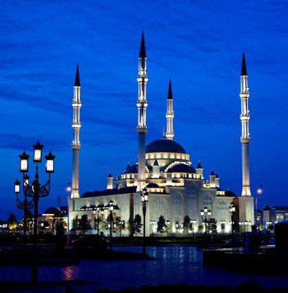 МЕЧЕТЬ В ГРОЗНОМ - мечеть ислам грозный чечня - оригинал