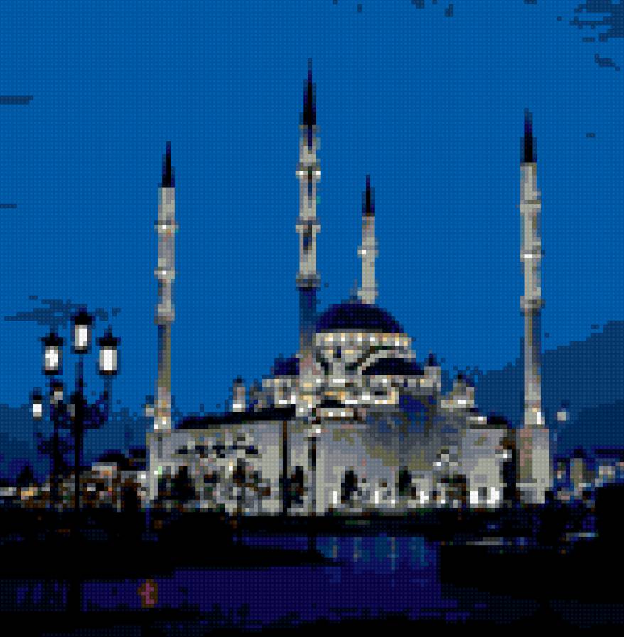 МЕЧЕТЬ В ГРОЗНОМ - мечеть ислам грозный чечня - предпросмотр