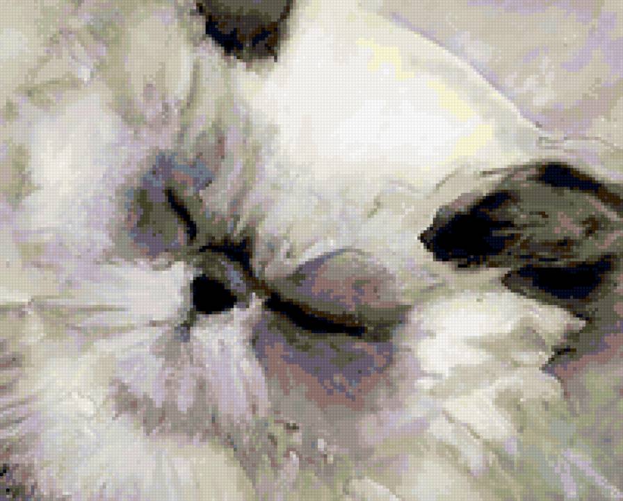 котик - акварель, коты, кошки, животные - предпросмотр