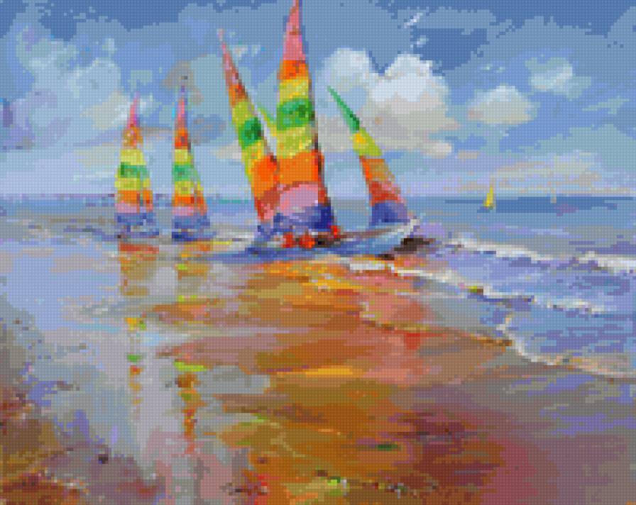 морская регата - предпросмотр