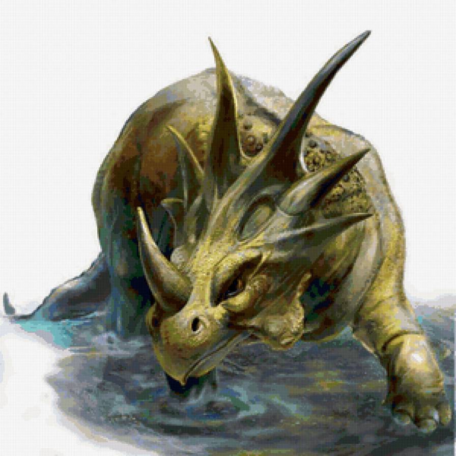 Юность Земли - анималисты, картина, динозавры, животные, доисторический мир - предпросмотр