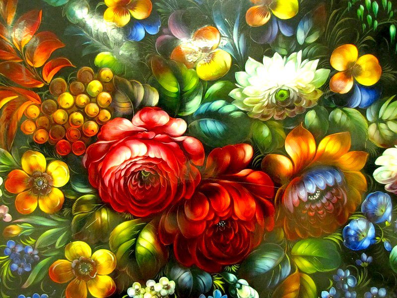 цветы - оригинал