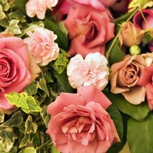 Схема вышивки «розы»