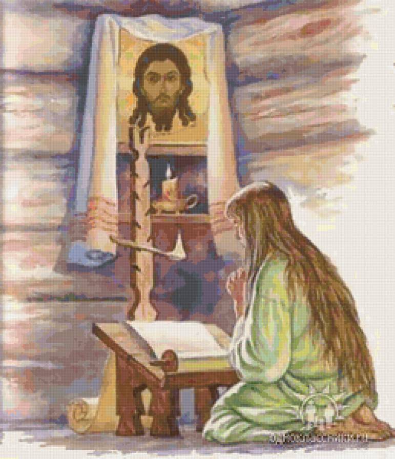 Молитва - икона, религия - предпросмотр