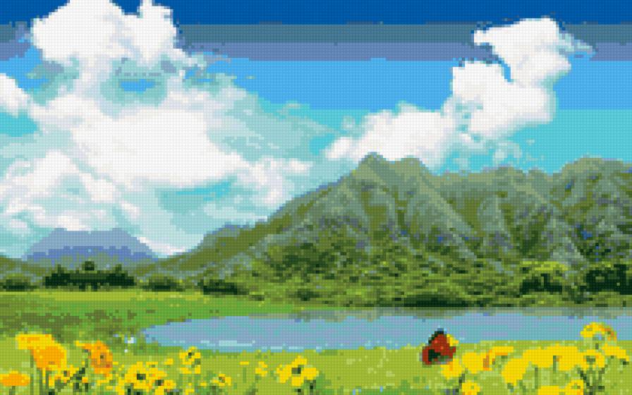 Зеленые горы - предпросмотр