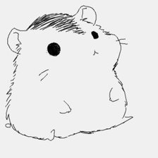 Схема вышивки «Хомякэ»