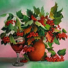 Схема вышивки «Осенний букет.»