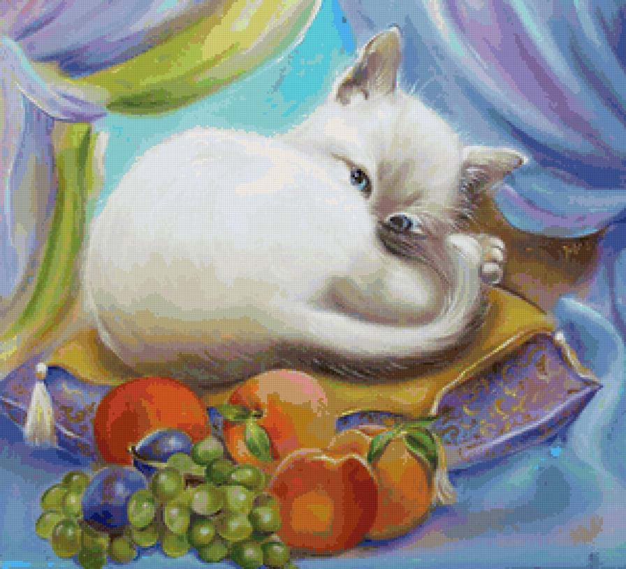 Серия "Кошки" - кошки, животные - предпросмотр