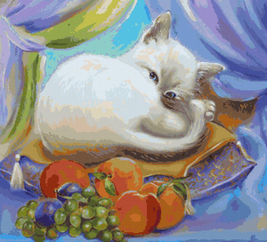 Серия "Кошки" - кошки, животные - предпросмотр