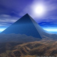 Схема вышивки «Пирамида»