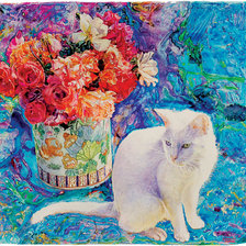 Схема вышивки «Серия "Кошки"»