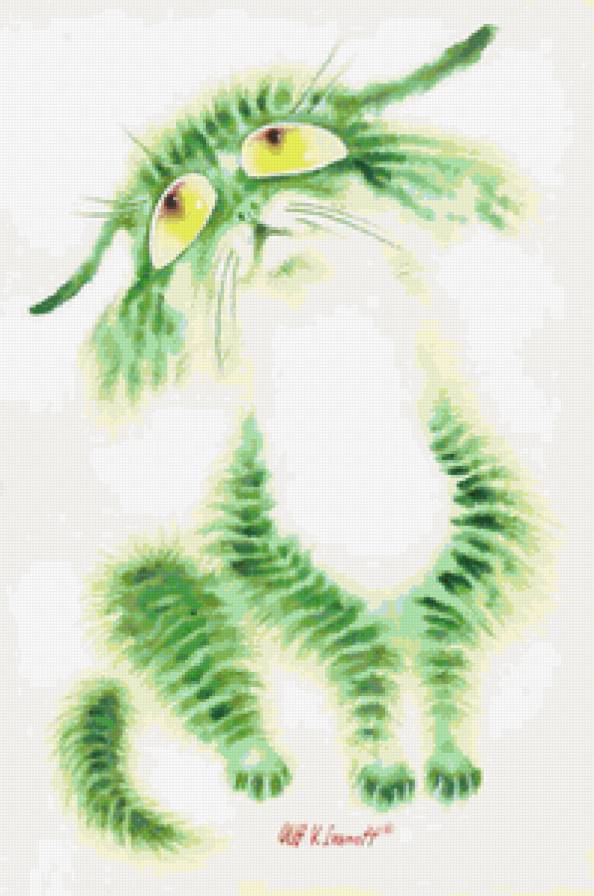 Серия "Интересные кошки" - кошки, животные - предпросмотр