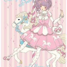 Схема вышивки «аниме лоли»