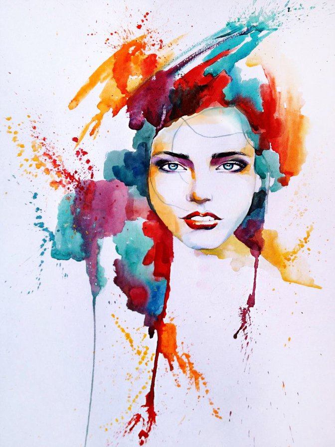 девушка - оригинал