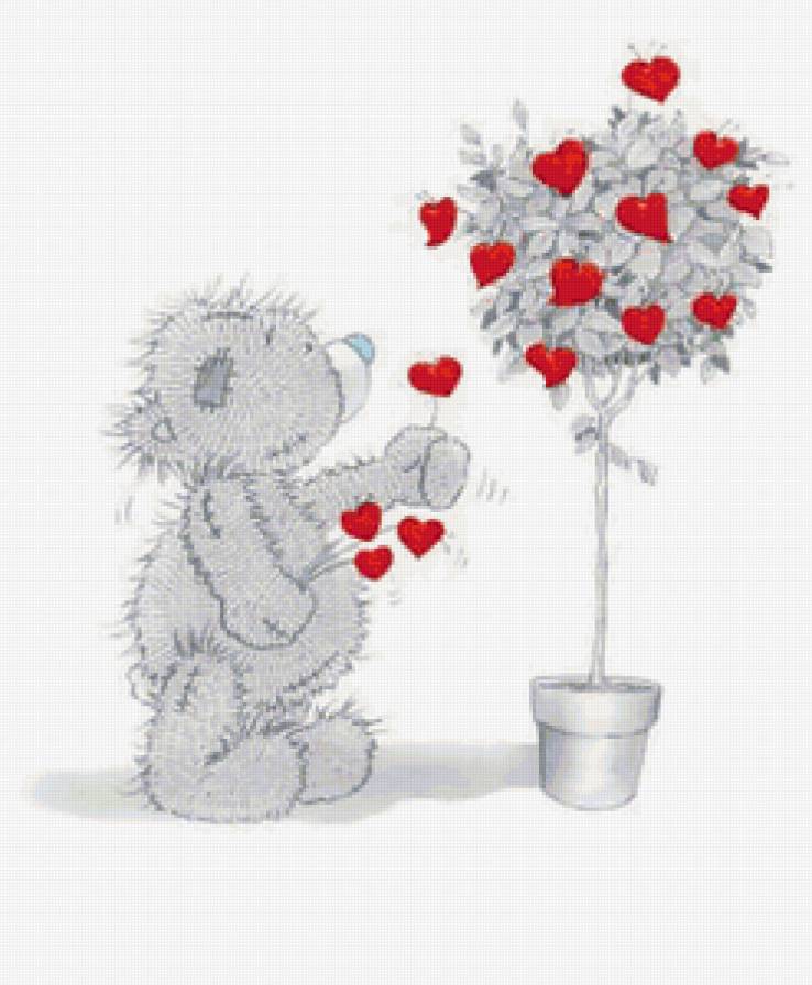 №103185 - картина, детское, мишки тедди - предпросмотр