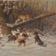 Схема вышивки «животные»