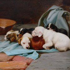 Схема вышивки «животные»