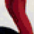 Предпросмотр схемы вышивки «Триптих Незнакомка в красном» (№103802)