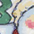 Предпросмотр схемы вышивки «снеговики» (№103811)