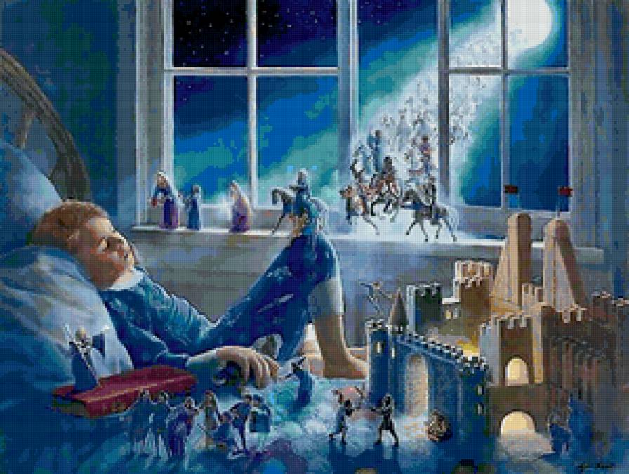 Спящий полководец - сказка, сон, мальчик - предпросмотр