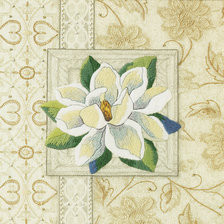 Оригинал схемы вышивки «цветок» (№104306)