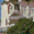 Предпросмотр схемы вышивки «храм» (№104406)